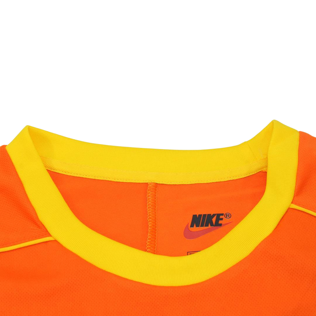 Camisa Brasil Manga Longa 1998 - Versão Retrô