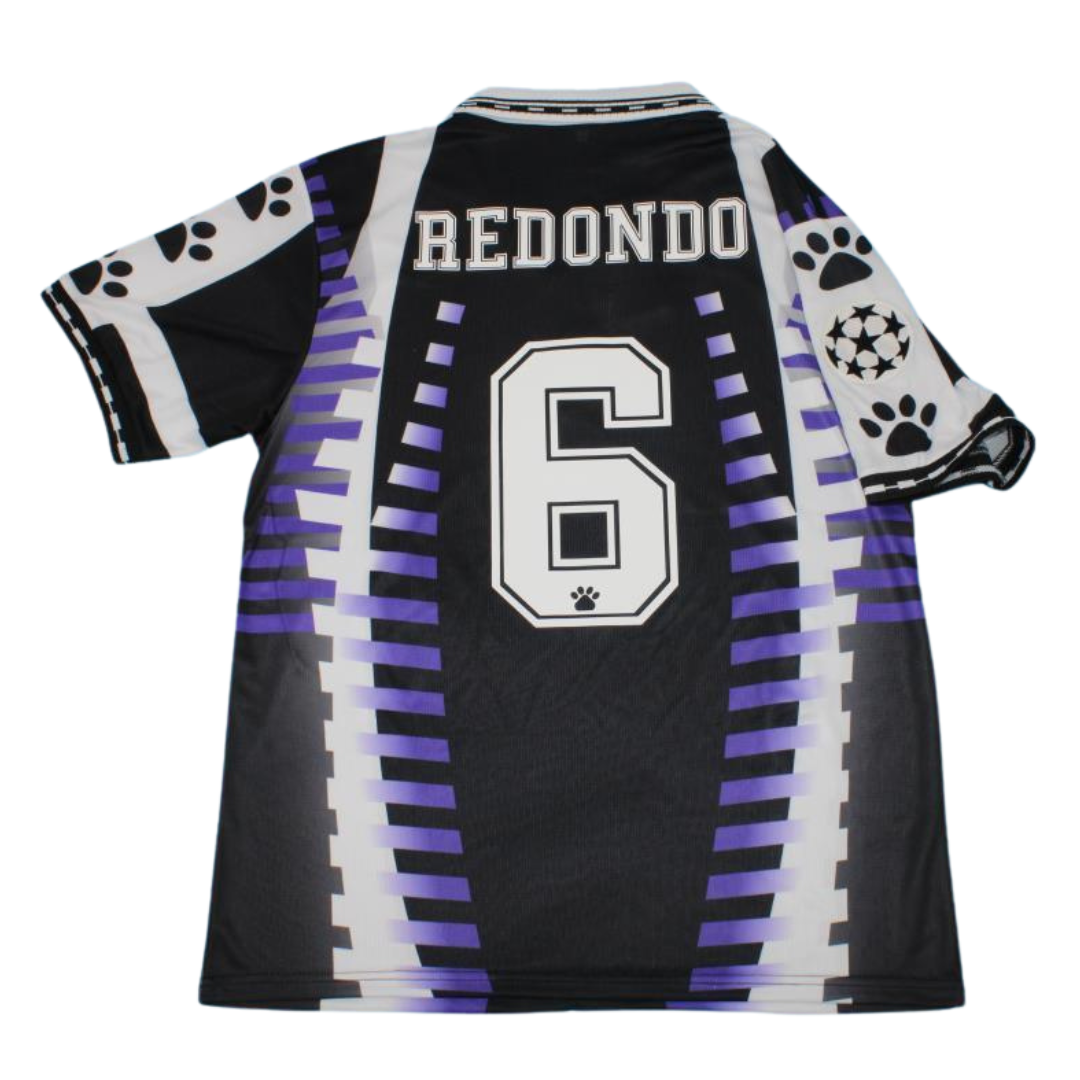 Camisa Real Madrid Third Away 97/98 - Versão Retrô "Redondo" Nº 6
