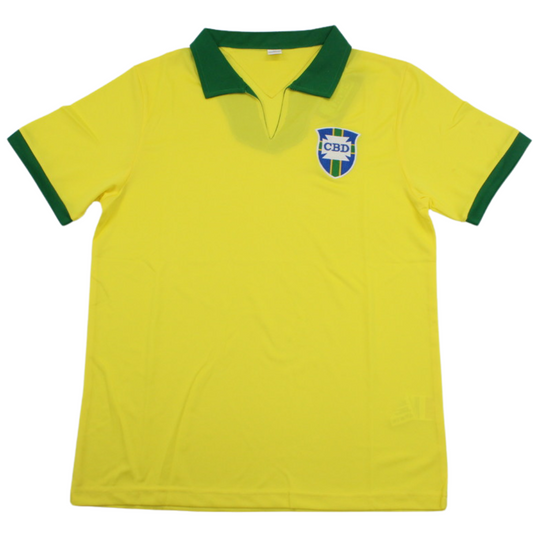 Camisa Retrô Brasil Home 50/66