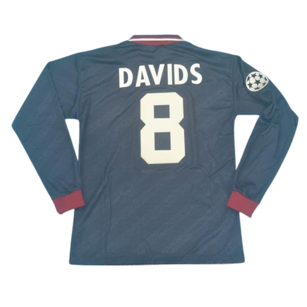 Camisa Ajax Manga Longa 94/95 - Versão Retrô "Davids" Nº 8