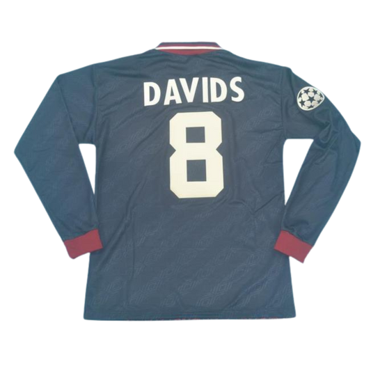 Camisa Ajax Manga Longa 94/95 - Versão Retrô "Davids" Nº 8