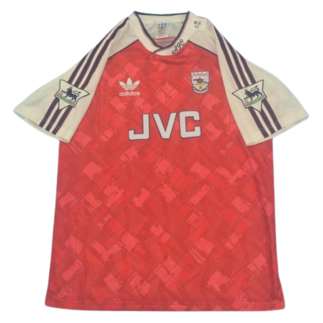 Camisa Arsenal Home 90/92 - Versão Retrô "Wright" Nº 8