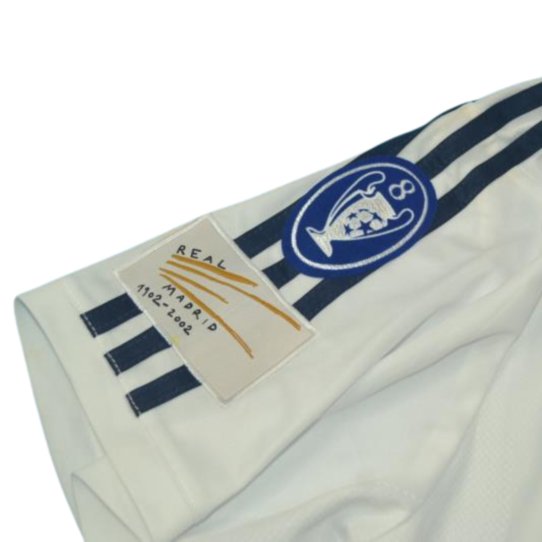 Camisa Real Madrid Home 01/02 - Versão Retrô