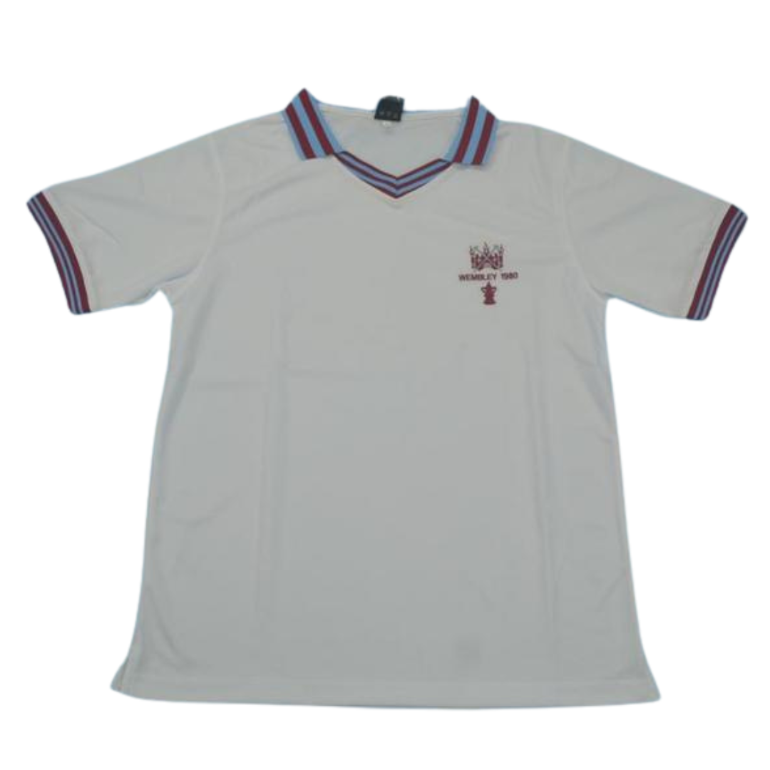 Camisa West Ham Away 1980 - Versão Retrô