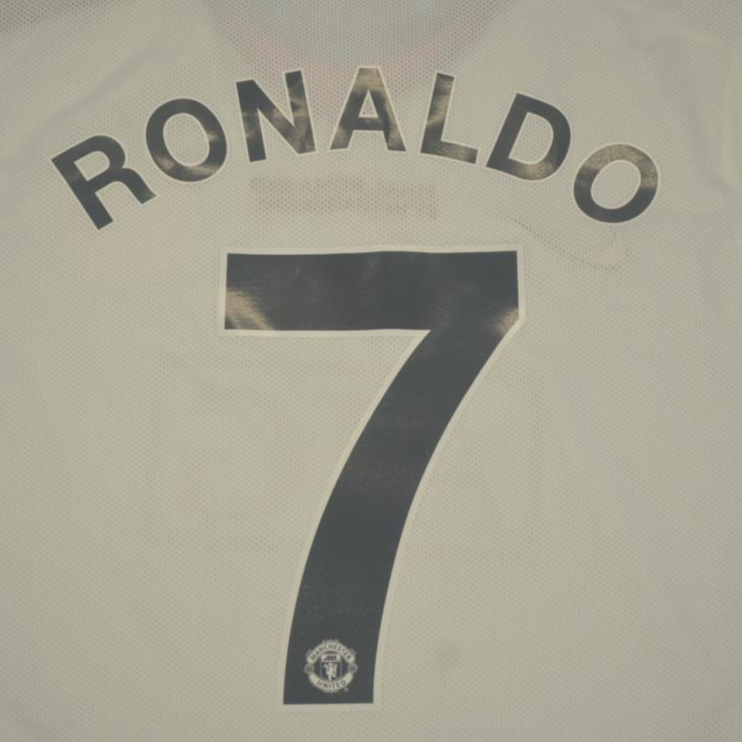 Camisa Manchester United UCL Final 08/09 - Versão Retrô "Cristiano Ronaldo" Nº 7
