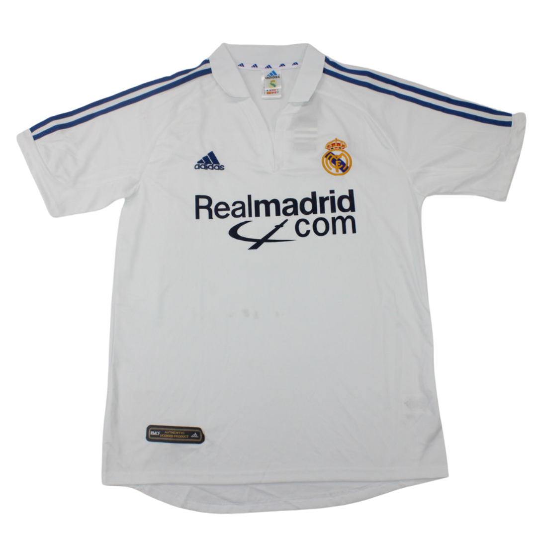 Camisa Real Madrid Home 01/02 - Versão Retrô