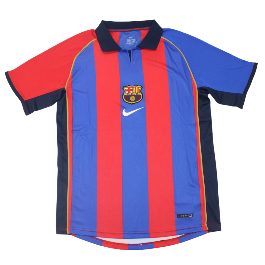 Camisa Barcelona Home 01/02 - Versão Retrô