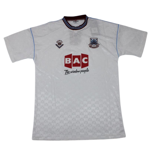 Camisa West Ham Away 89/90 - Versão Retrô