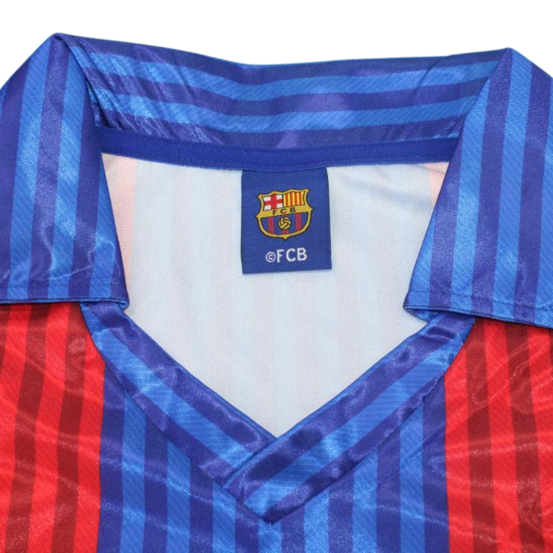 Camisa Barcelona Manga Longa Home 91/92 - Versão Retrô