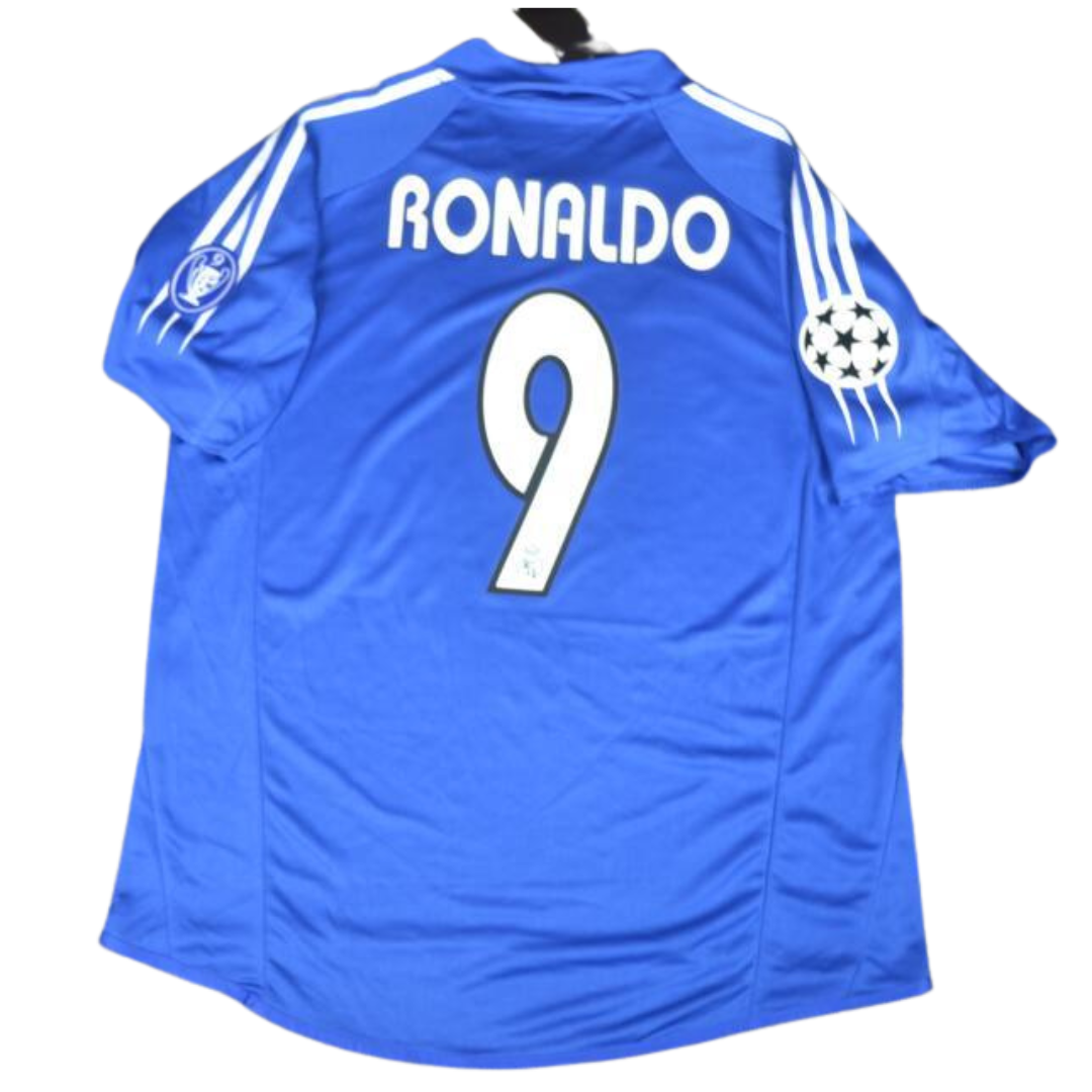 Camisa Real Madrid Away 04/05 - Versão Retrô "Cristiano Ronaldo" Nº 9
