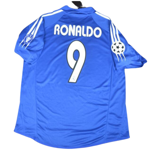 Camisa Real Madrid Away 04/05 - Versão Retrô "Cristiano Ronaldo" Nº 9