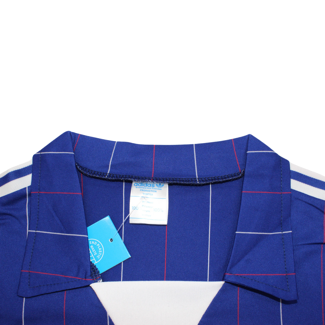 Camisa França Manga Longa Home 1980 - Versão Retrô
