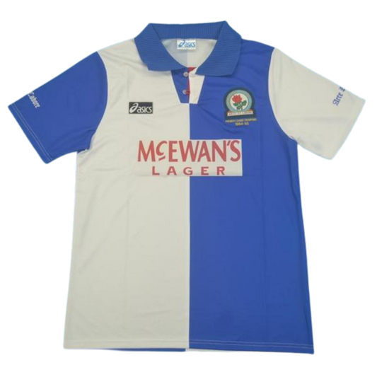 Camisa Blackburn Rovers Home 95/96 - Versão Retrô