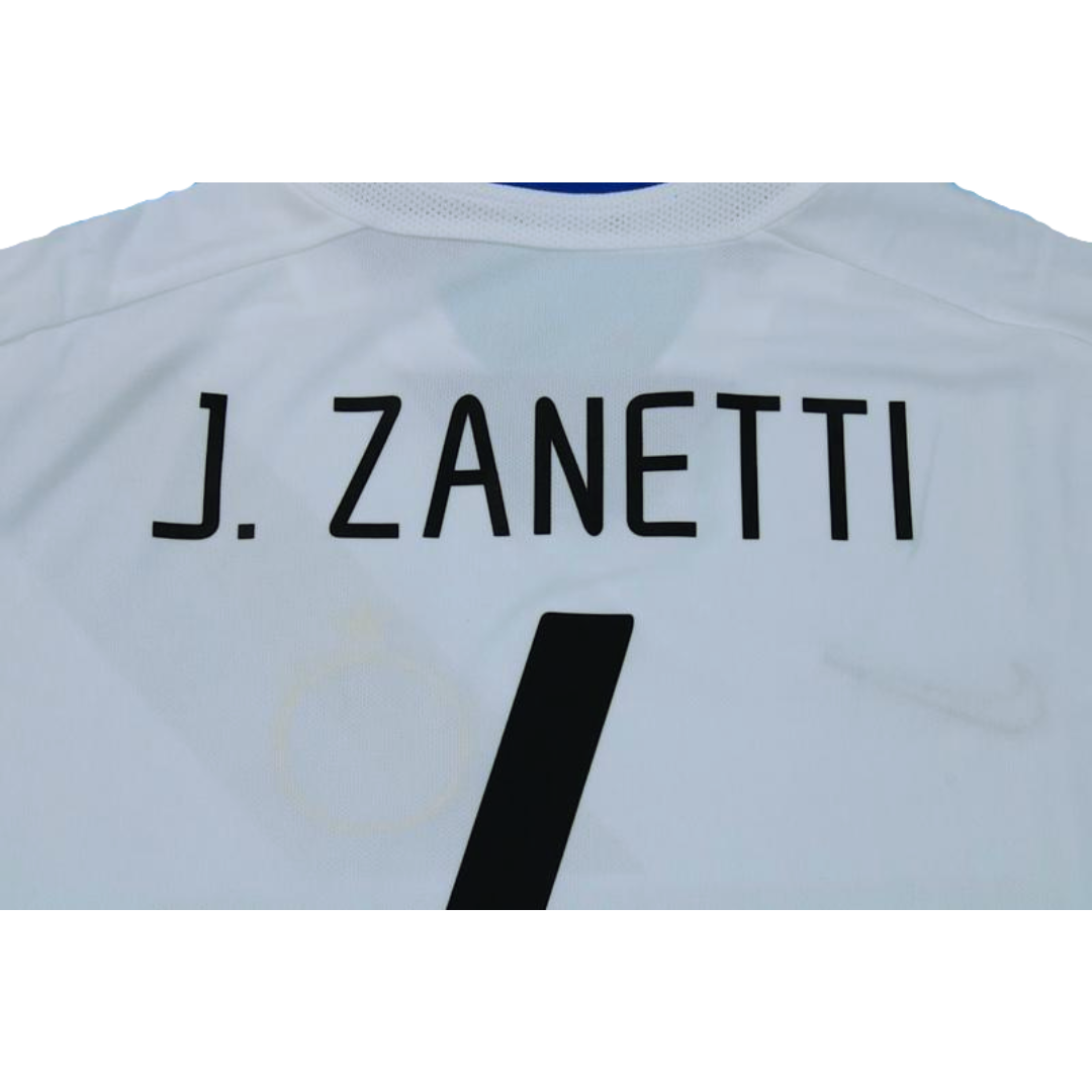 Camisa Retrô Inter de Milão Away  02/03 "J.Zanetti" N°.4