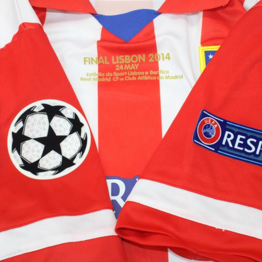 Camisa Atlético de Madrid Home 13/14 - Versão Retrô "Raúl García" Nº 8