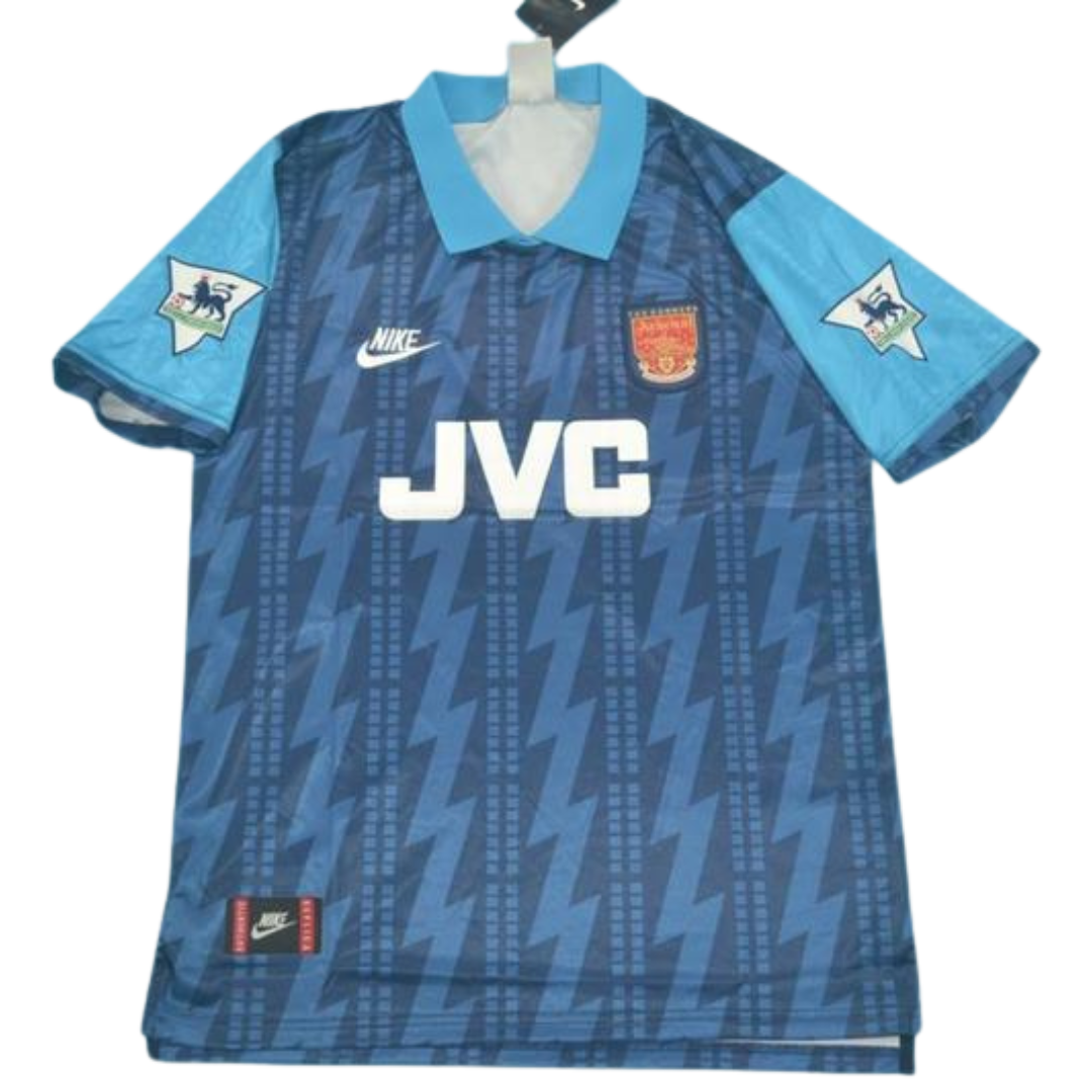 Camisa Arsenal Away 1994 - Versão Retrô "Bergkamp" Nº 10