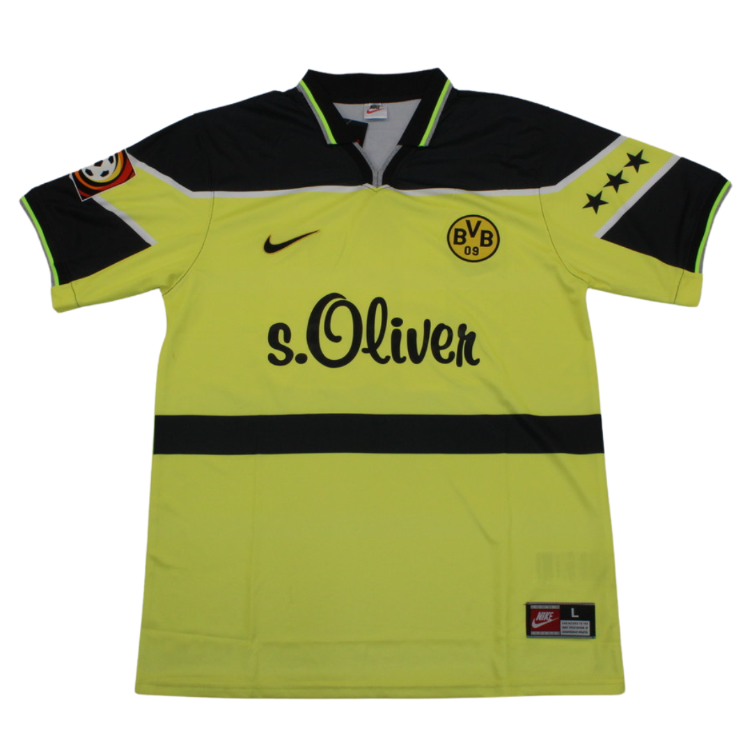 Camisa Borussia Dortmund Home 97/98 - Versão Retrô "Ricken" N° 18