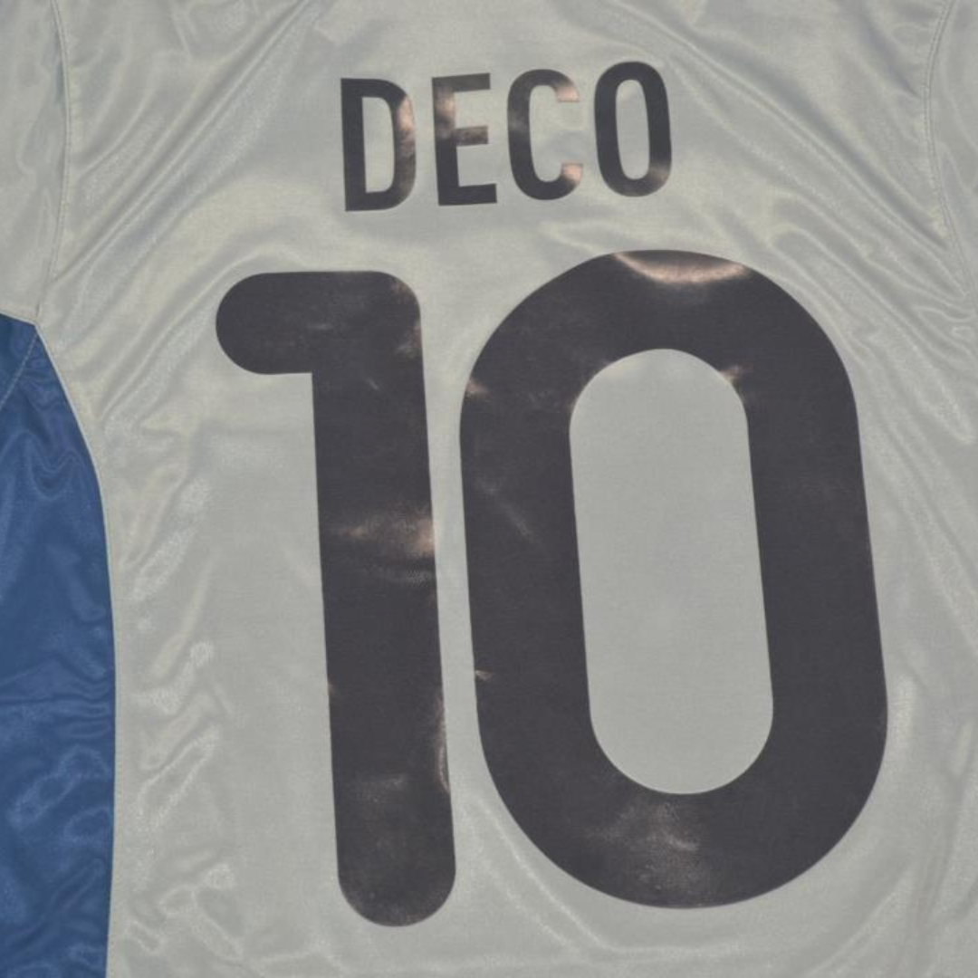 Camisa Porto Away 01/02 - Versão Retrô "Deco" Nº 10