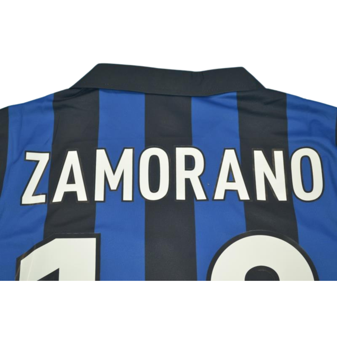 Camisa Retrô Inter de Milão Home 98/99 "Zamorano" N°.1+8