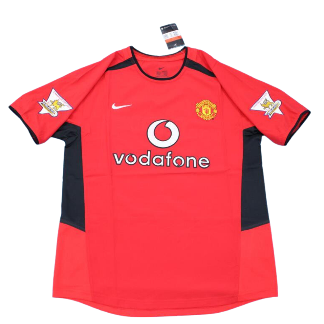 Camisa Manchester United Home 02/04 - Versão Retrô "V. Nistelrooy" Nº 10