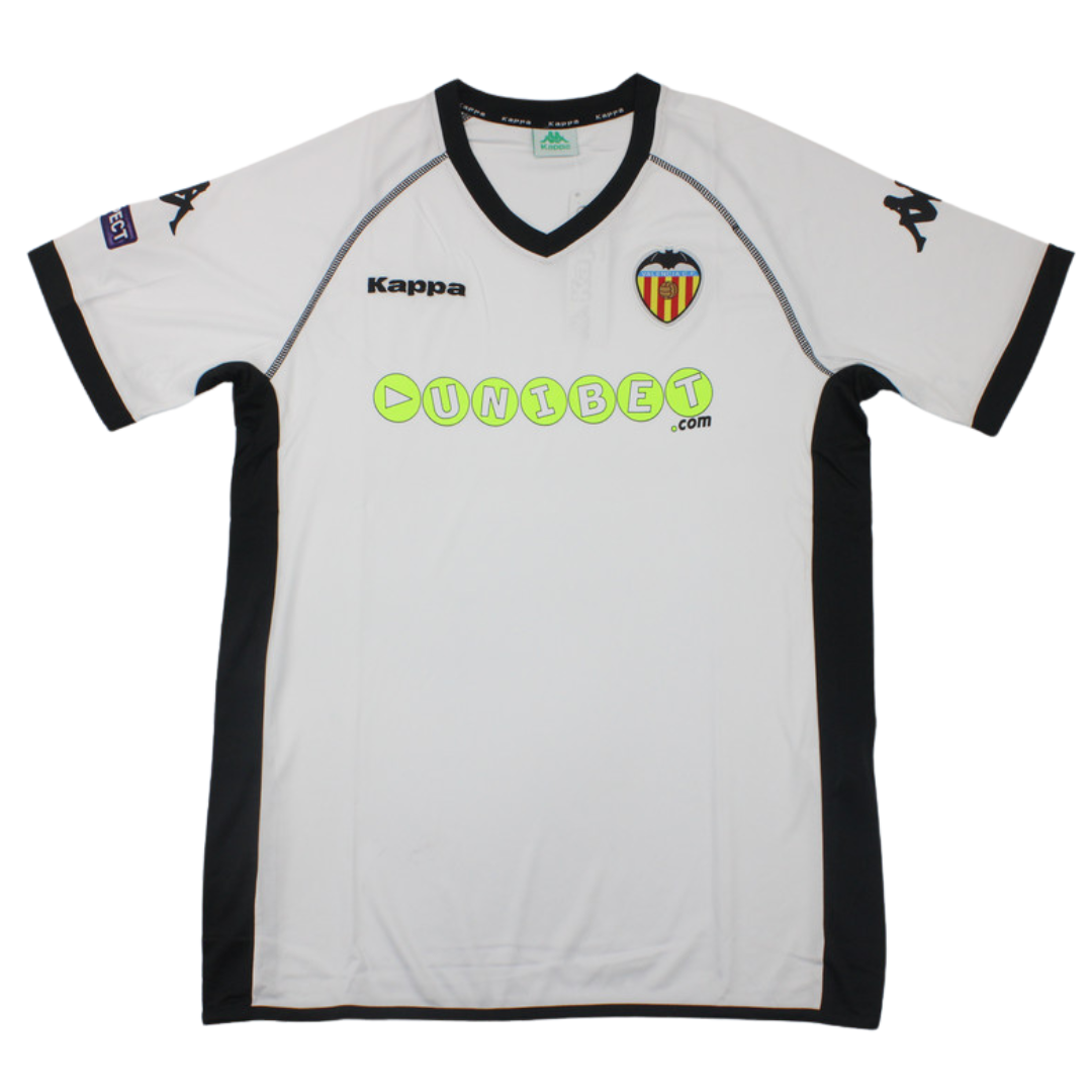 Camisa Valencia Home 10/11 - Versão Retrô