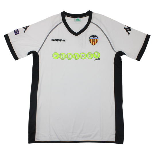 Camisa Valencia Home 10/11 - Versão Retrô