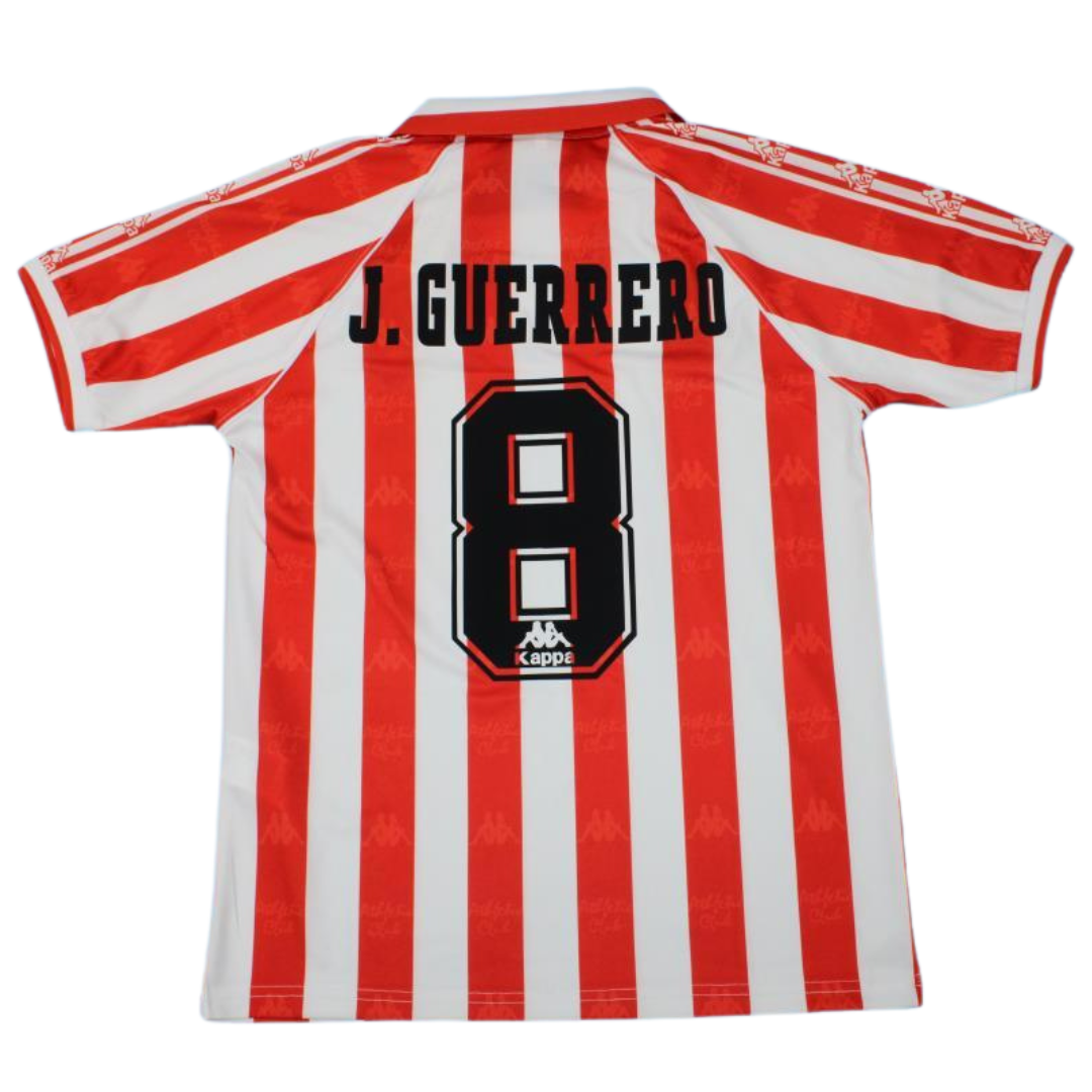 Camisa Athletic Bilbao Home 95/97 - Versão Retrô "J.Guerrero" Nº 8