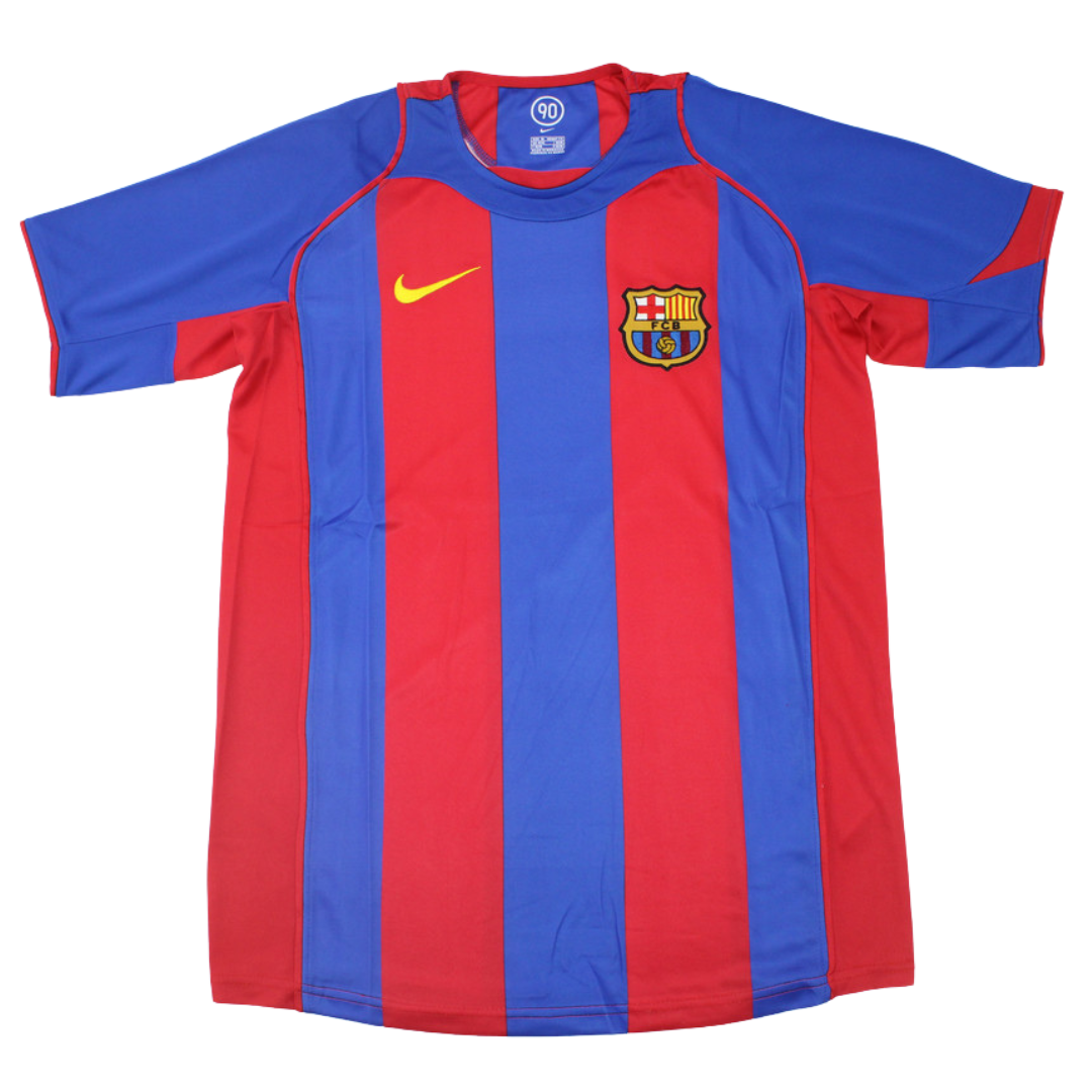 Camisa Barcelona Home 04/05 - Versão Retrô