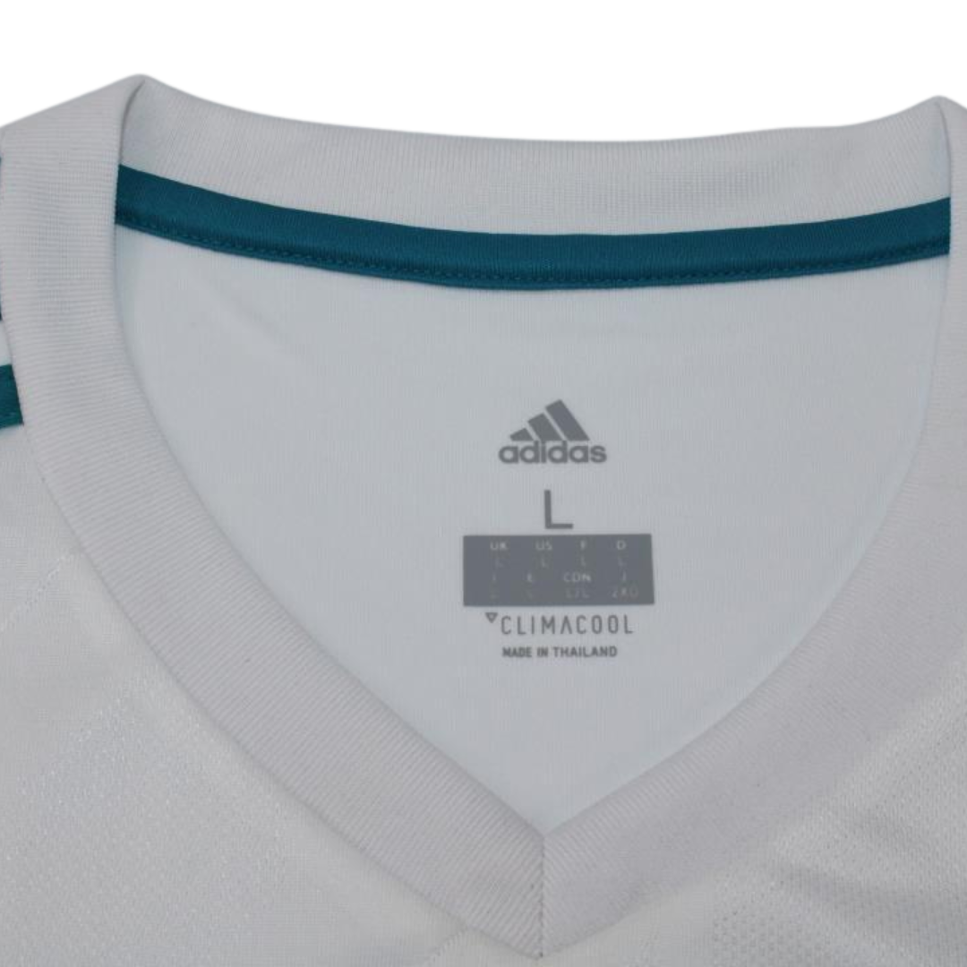 Camisa Real Madrid Manga Longa Home 17/18 - Versão Retrô