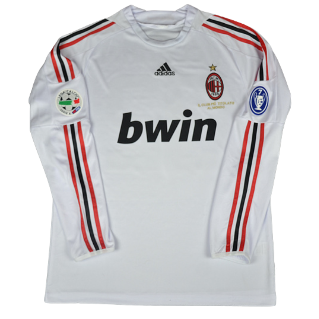 Camisa Milan Manga Longa 08/09 - Versão Retrô "Beckham" Nº 32