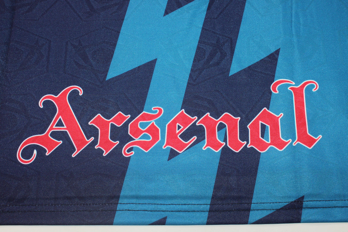 Camisa Arsenal Manga Longa Away 95/96 - Versão Retrô