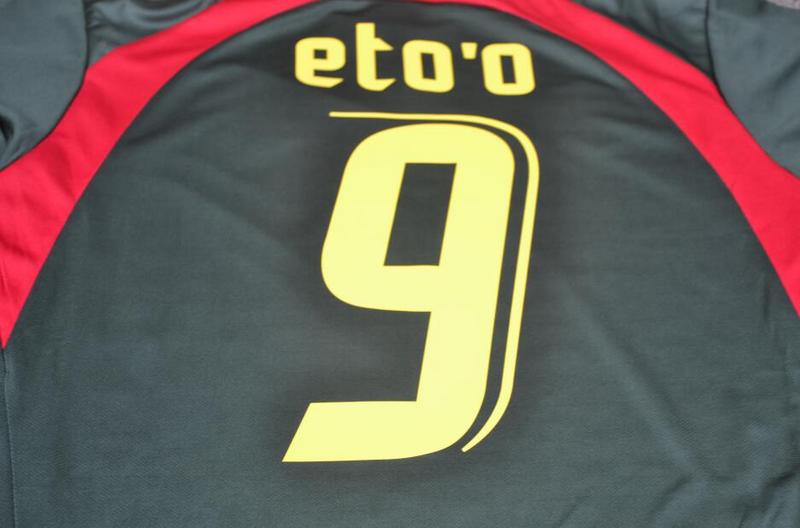 Camisa Retrô Camarões Home 2006 "Eto'o" N°.9