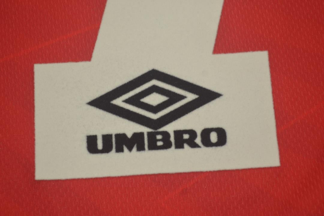 Camisa Manchester United Home 94/96 - Versão Retrô "Cantona" Nº 7