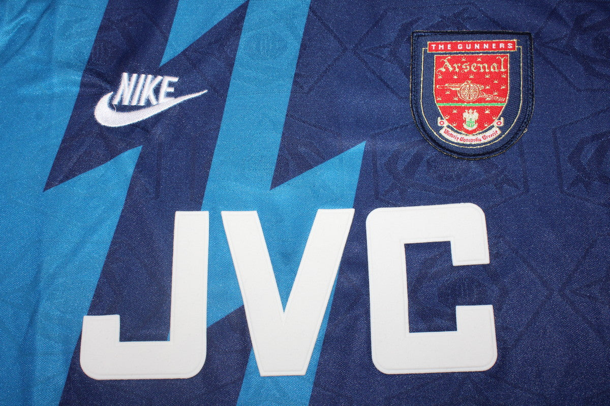 Camisa Arsenal Manga Longa Away 95/96 - Versão Retrô