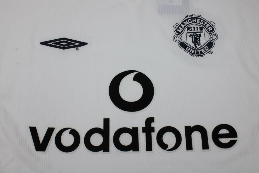 Camisa Manchester United Manga Longa Away 99/00 - Versão Retrô
