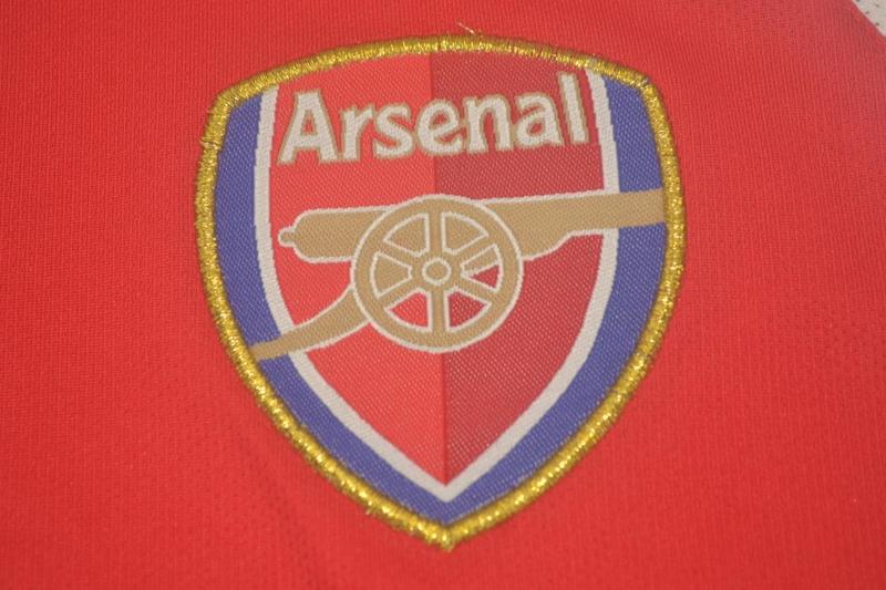 Camisa Arsenal Manga Longa Home 02/04 - Versão Retrô