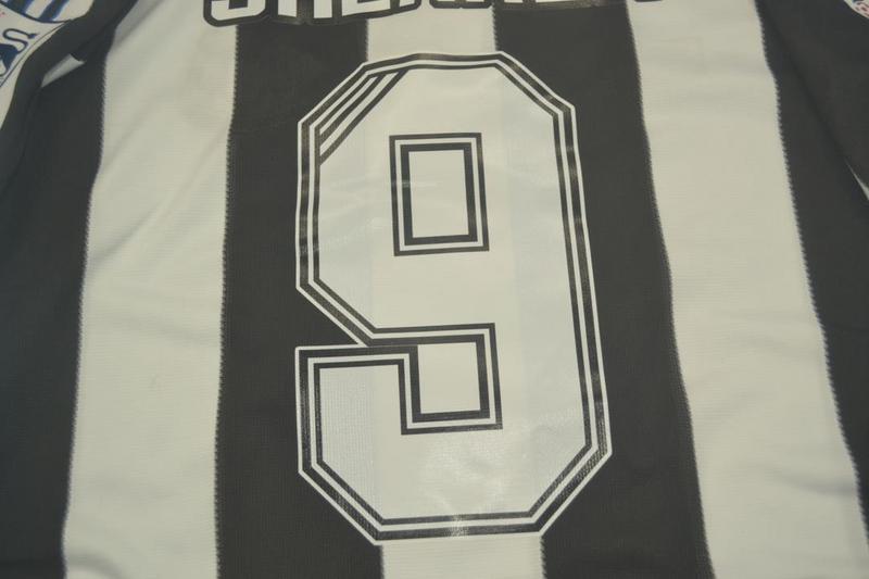 Camisa Newcastle United Home 95/97 - Versão Retrô "Shearer" Nº 9
