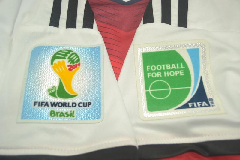 Camisa Retrô Alemanha Home Copa do Mundo Finale Versão 2014 "Schweinsteiger" N°.7