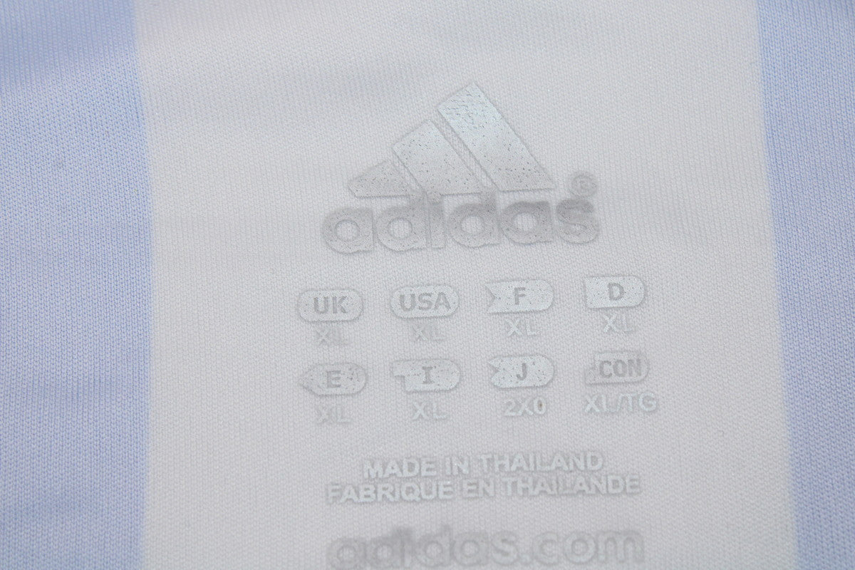 Camisa Argentina Manga Longa Home 2006 - Versão Retrô