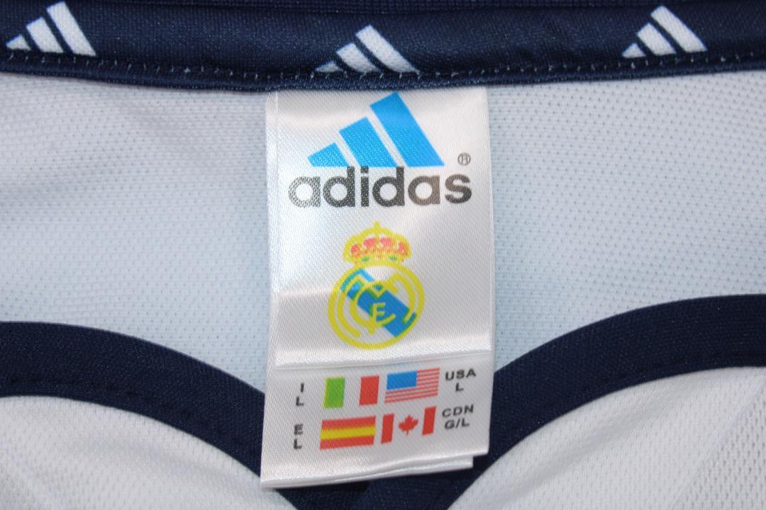 Camisa Real Madrid Home 00/01 - Versão Retrô "J. M. Guti" Nº 14