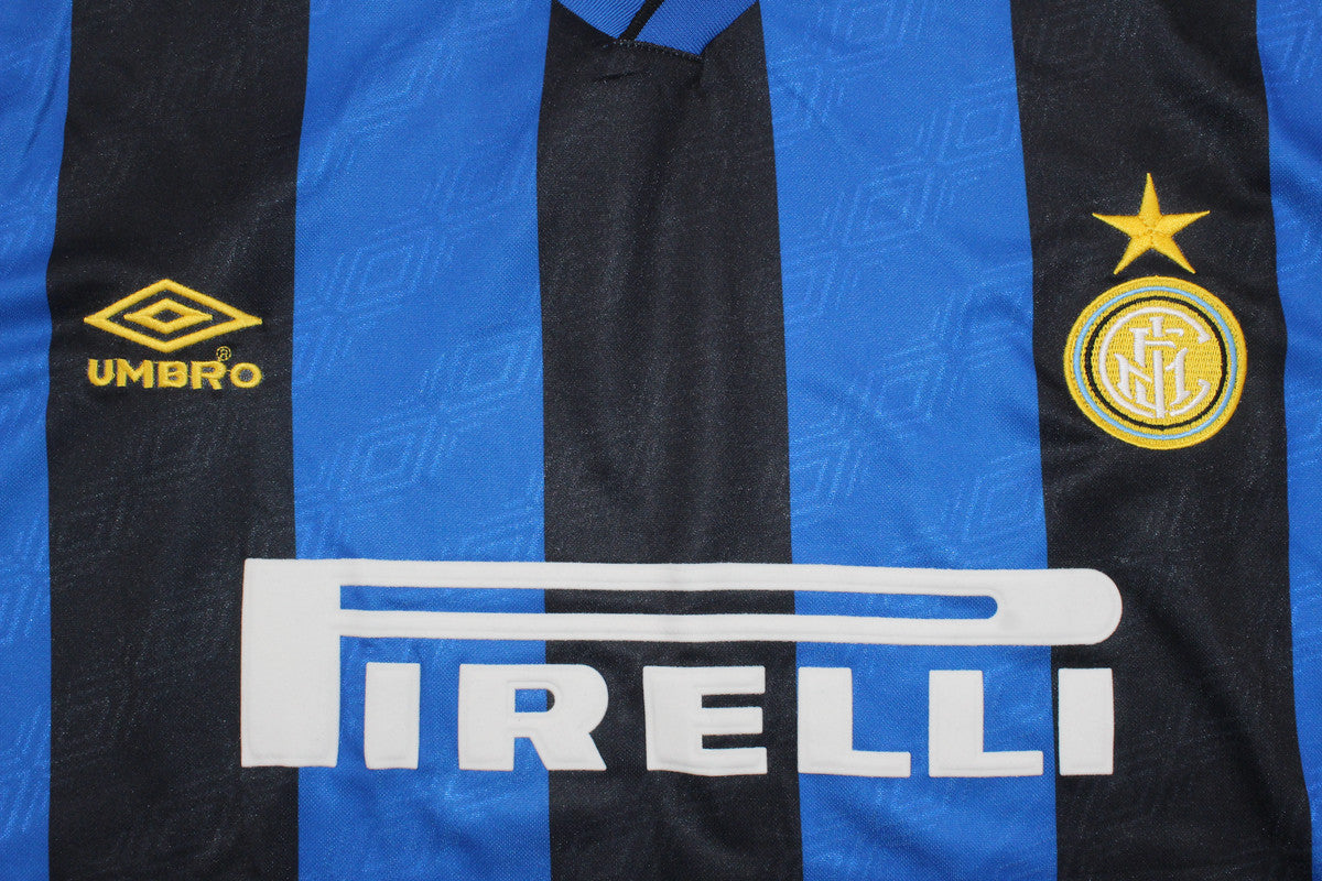 Camisa Retrô Inter de Milão Home 95/96 "Bergomi" N°.2