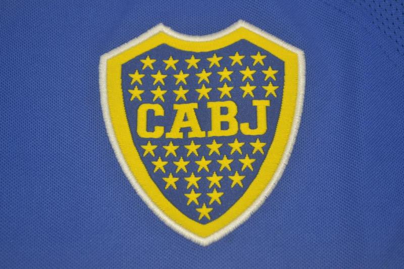 Camisa Boca Juniors Manga Longa Home 03/04 - Versão Retrô