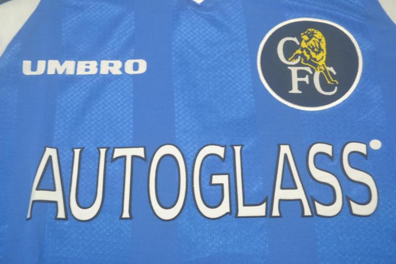 Camisa Chelsea Home 97/99 - Versão Retrô "Zola" Nº 25