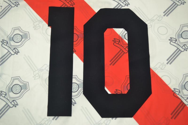 Camisa River Plate Home 95/96 - Versão Retrô N° 10