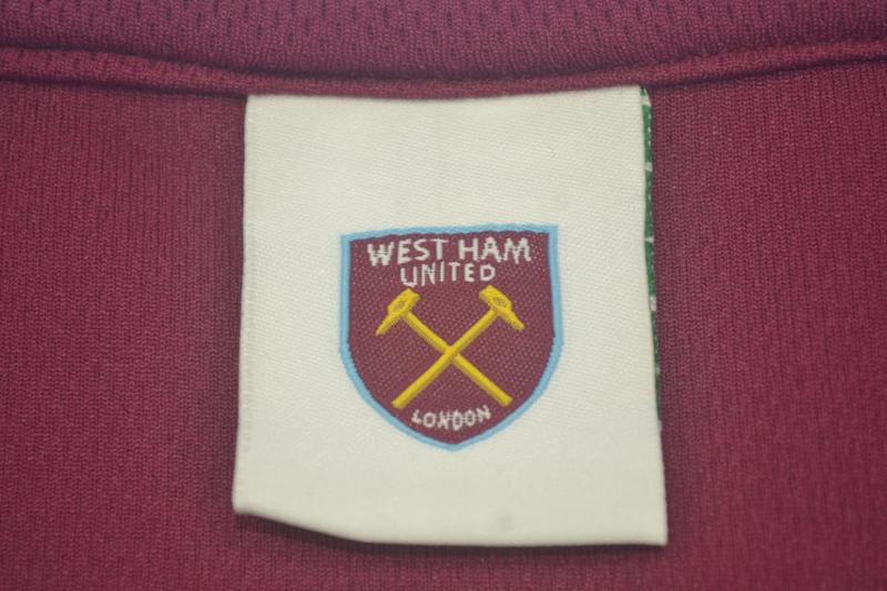 Camisa West Ham Home 99/01 - Versão Retrô "Lampard" Nº 18