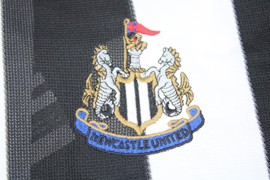 Camisa Newcastle United Manga Longa Home 95/96 - Versão Retrô