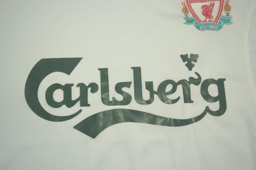 Camisa Liverpool Manga Longa 06/07 - Versão Retrô "Gerrard" Nº 8