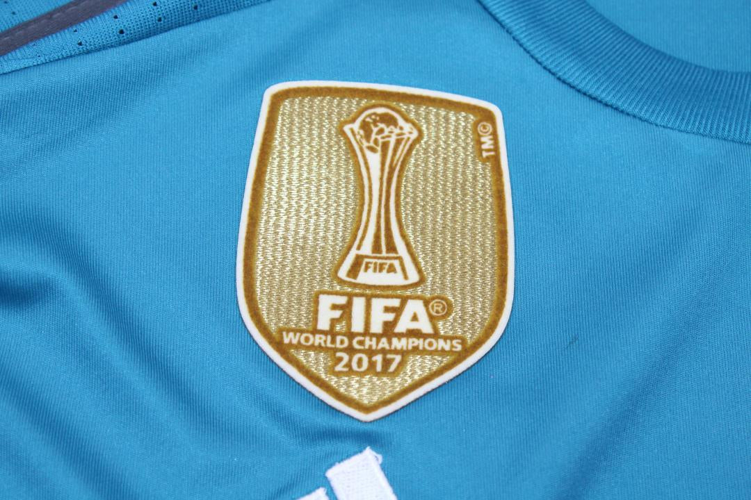 Camisa Real Madrid Manga Longa Away 17/18 - Versão Retrô