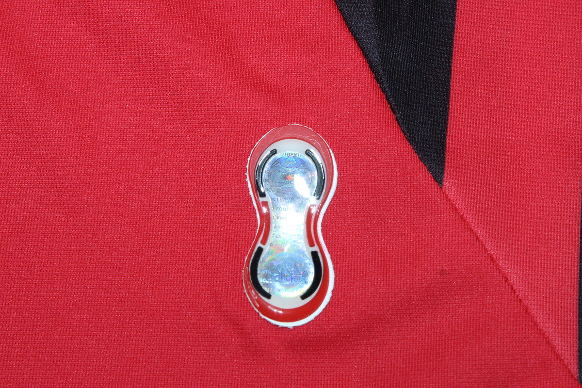 Camisa Milan Manga Longa Home 07/08 - Versão Retrô