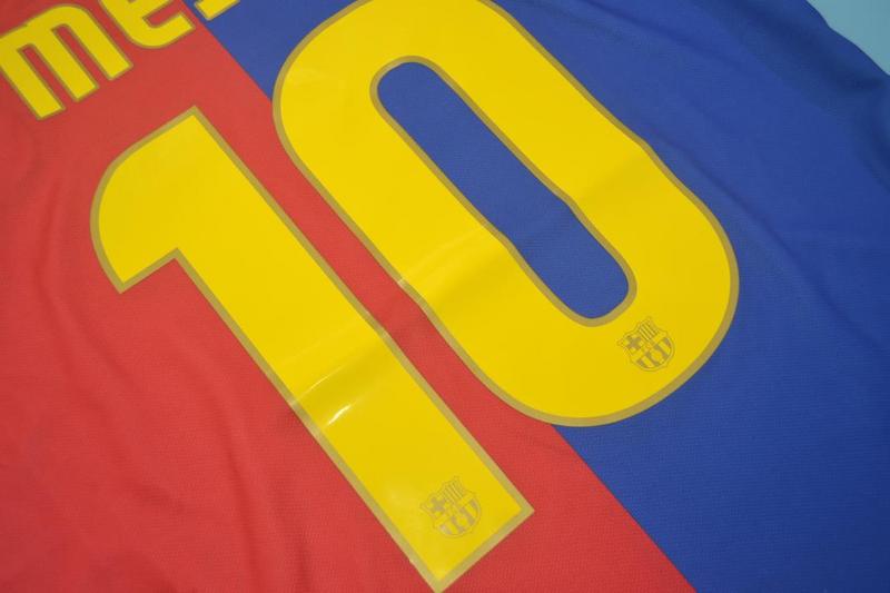 Camisa Barcelona Home 08/09 - Versão Retrô "Messi" Nº 10